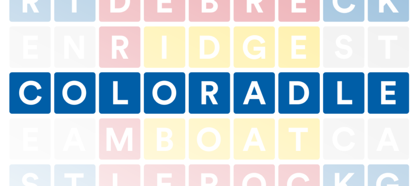 Coloradle: A Colorado-themed Daily Word Game
